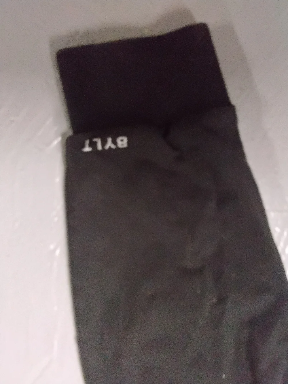 BYLT Basics Black Tapered Joggers